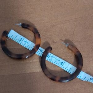 Machete Tortoiseshell Hoops